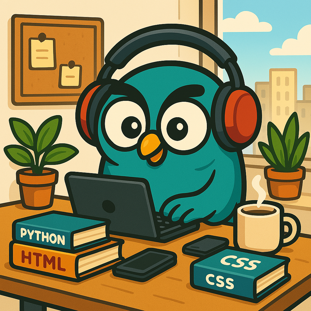 En uggla som programmerar